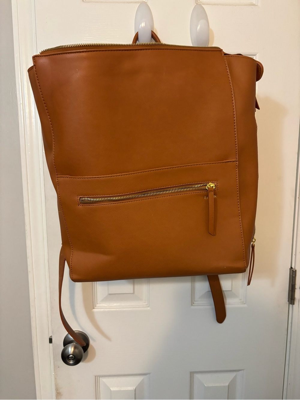 Fawn design brown diaper bag unisex
